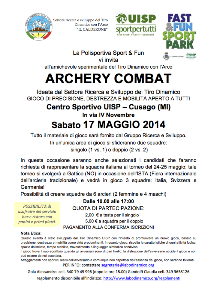 Volantino Archery Combat 17-5-2014-3